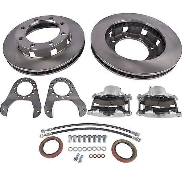 Fits for GM 14 Bolt Complete Disc Brake Conversion Kit 10.5 SRW Full Float Disk Brakes NO.8281
