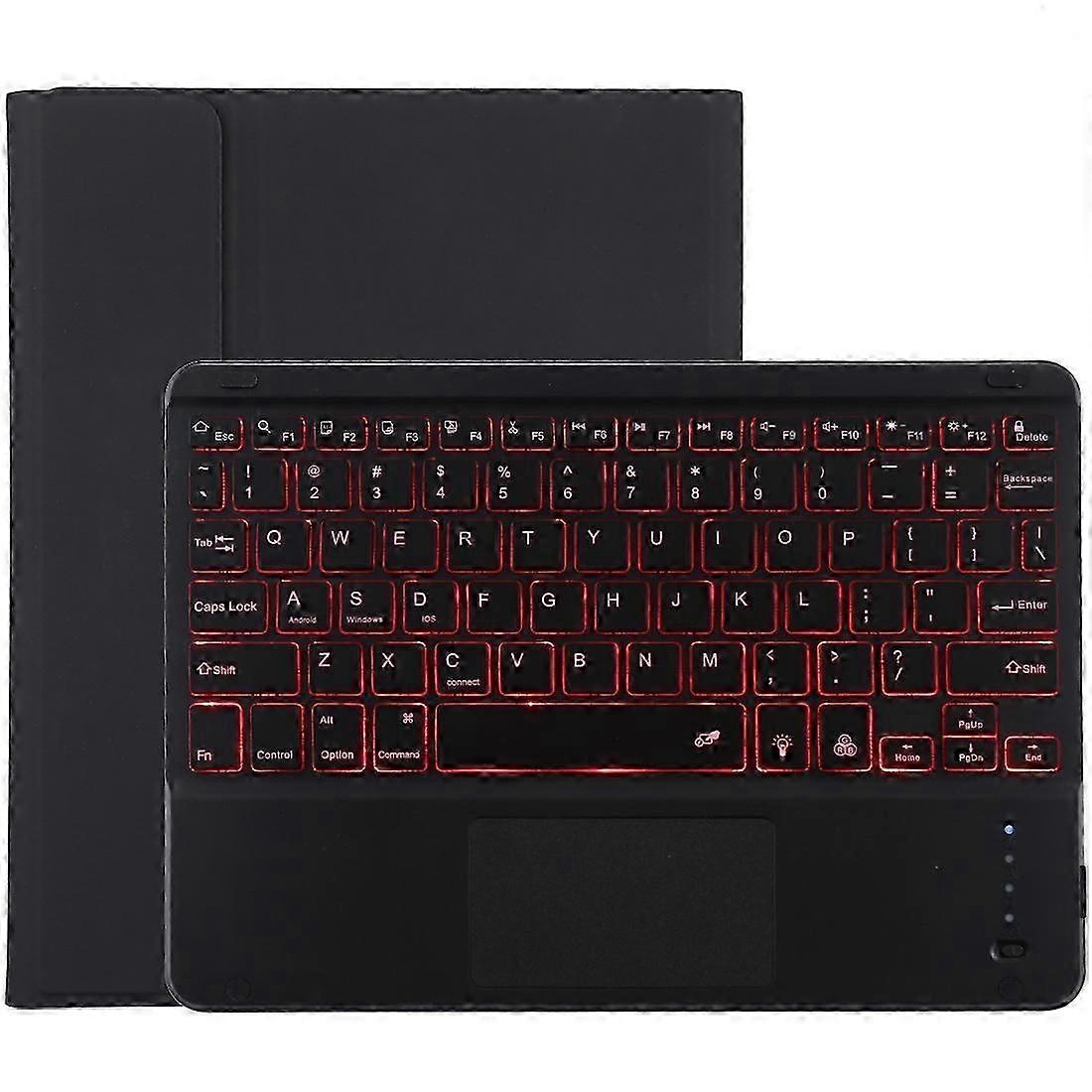 Bluetooth Black Keyboard Microfiber Leather Protective Case