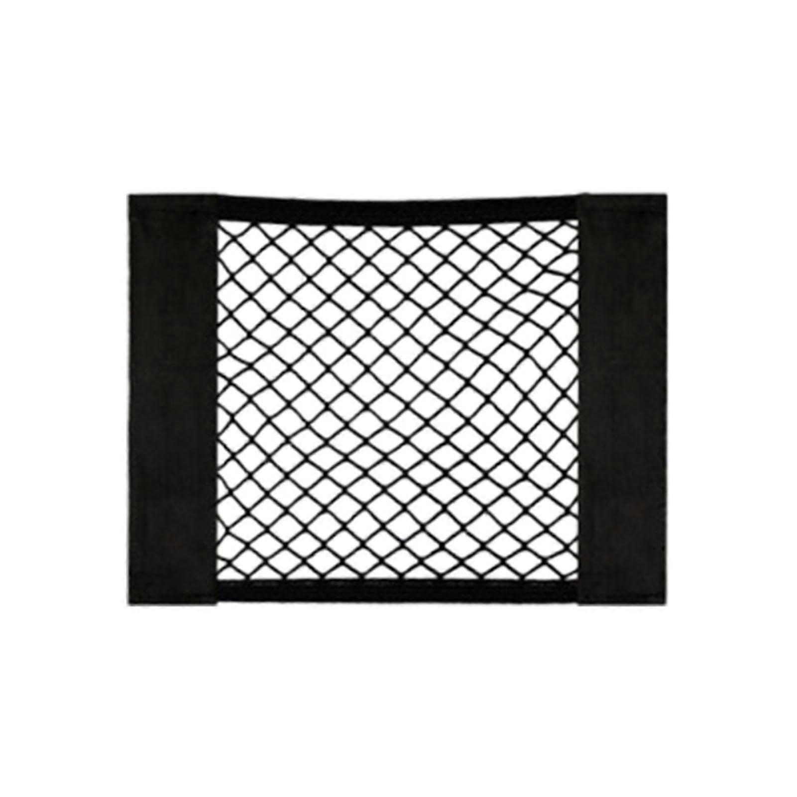 Car Cargo Net DoubleLayer Elastic Mesh SUV Trunk Organizer for Compact Side Storage 30cm