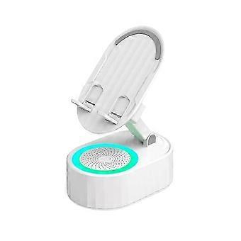 2026 Wireless Induction Audio Bluetooth Speaker 5 in 1 Phone Holder