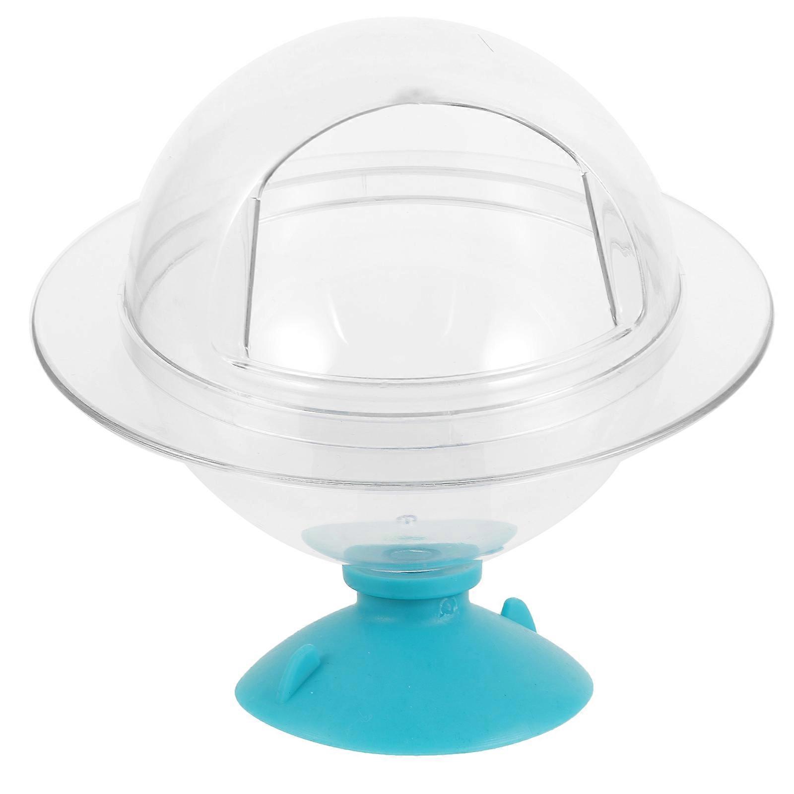 Sky-Blue Hamster Sand Bath Box Durable Plastic Container 5Pcs