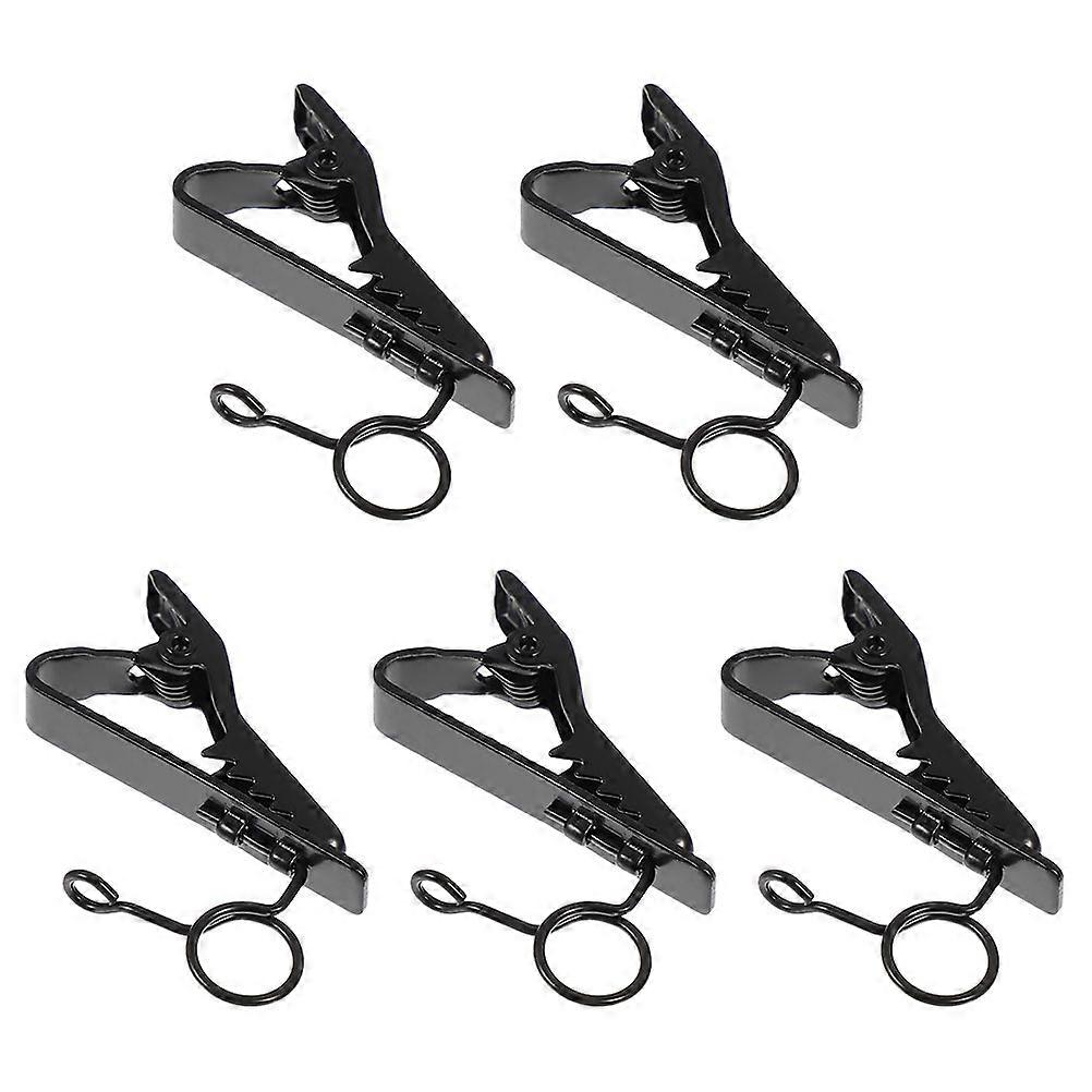 Microphone Clip Lapel Clip for Fixing with 15Pcs Mic Clips Set