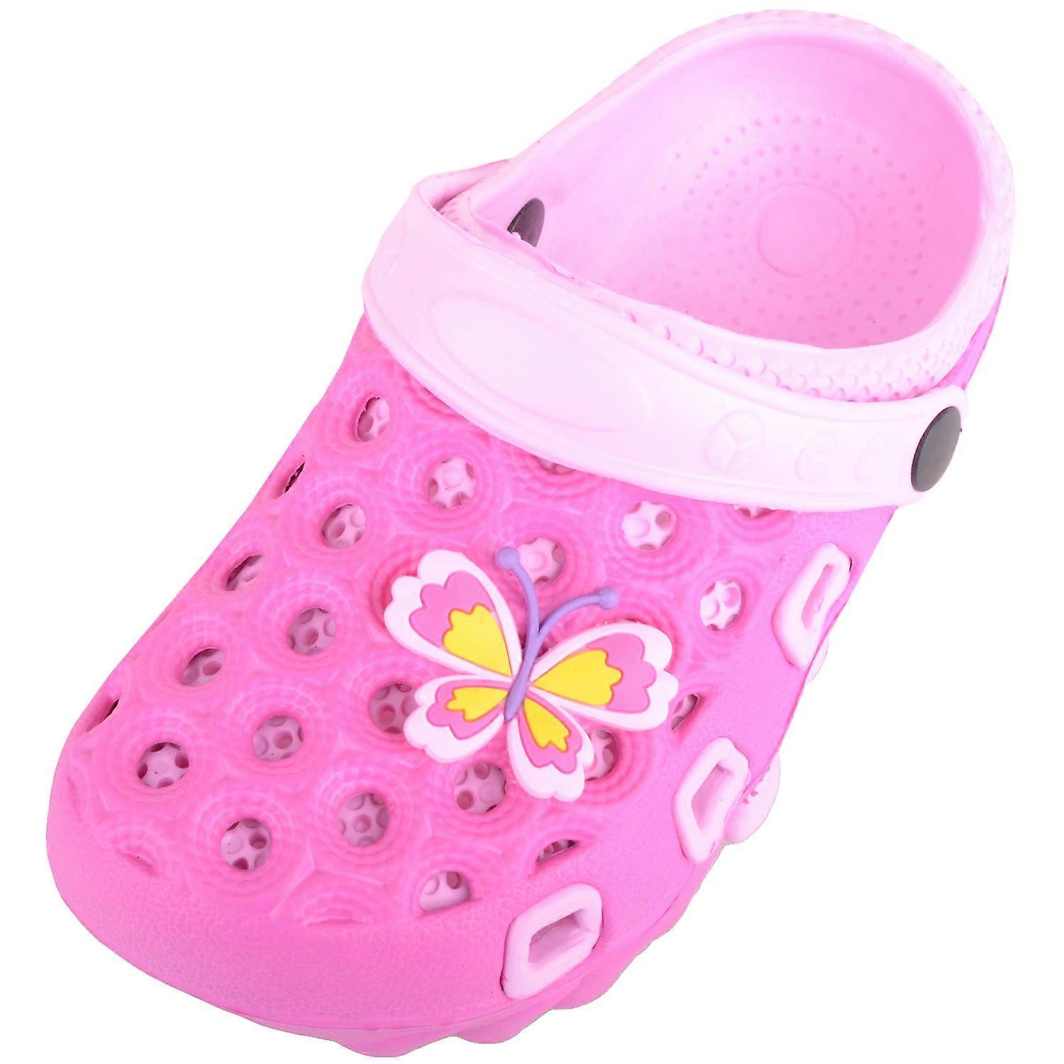 Absolute Footwear Childrens Mule Clogs Flat Sandal