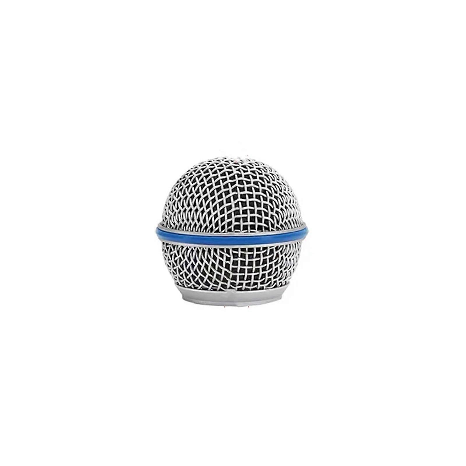 Microphone Grille Replacement with Capsule Impact Protection for Shure SM58 PG58 Beta58A Beta87A