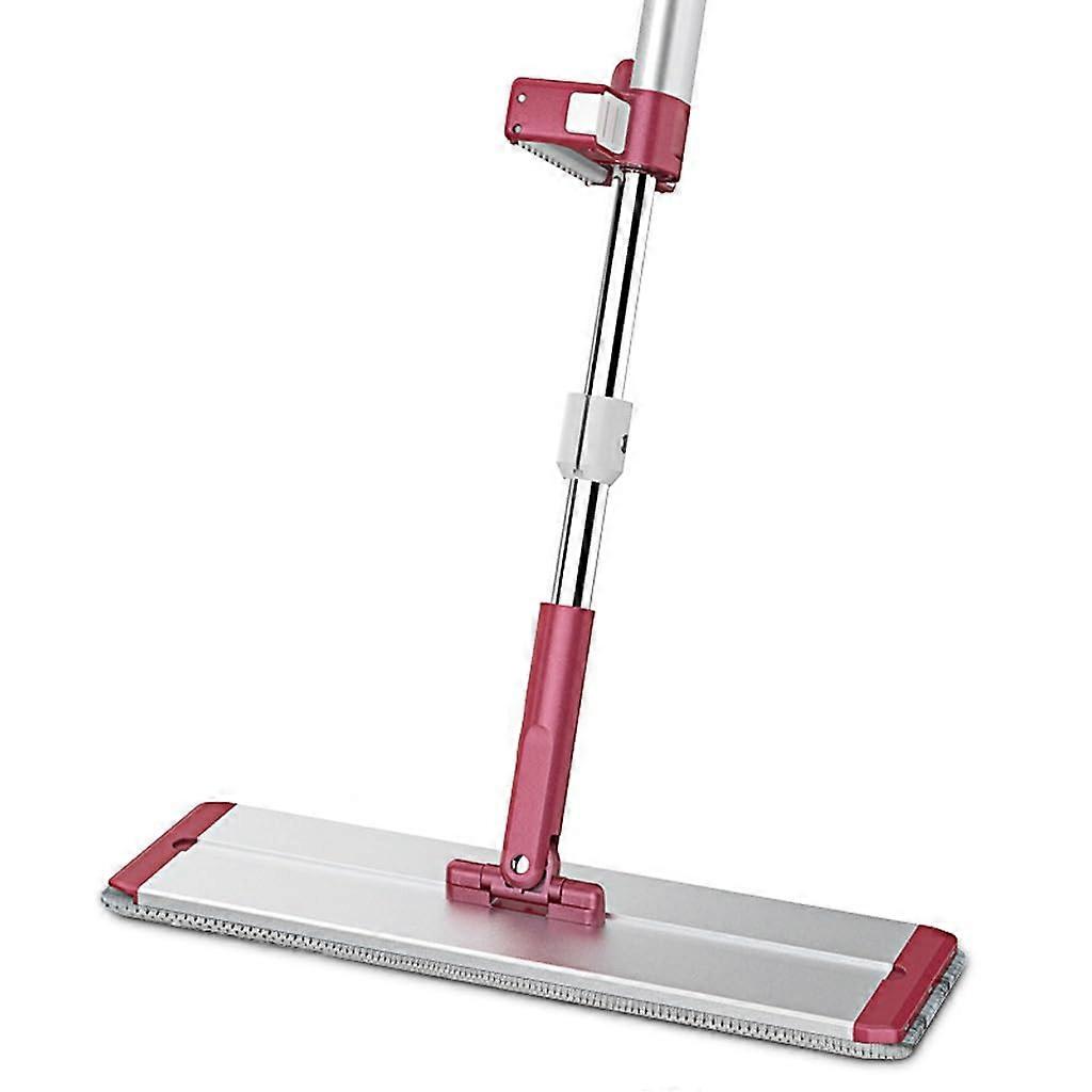 40cm Hand  Flat Mop with Quick Water Squeeze, Durable Alloy Frame for Tile Cleaning