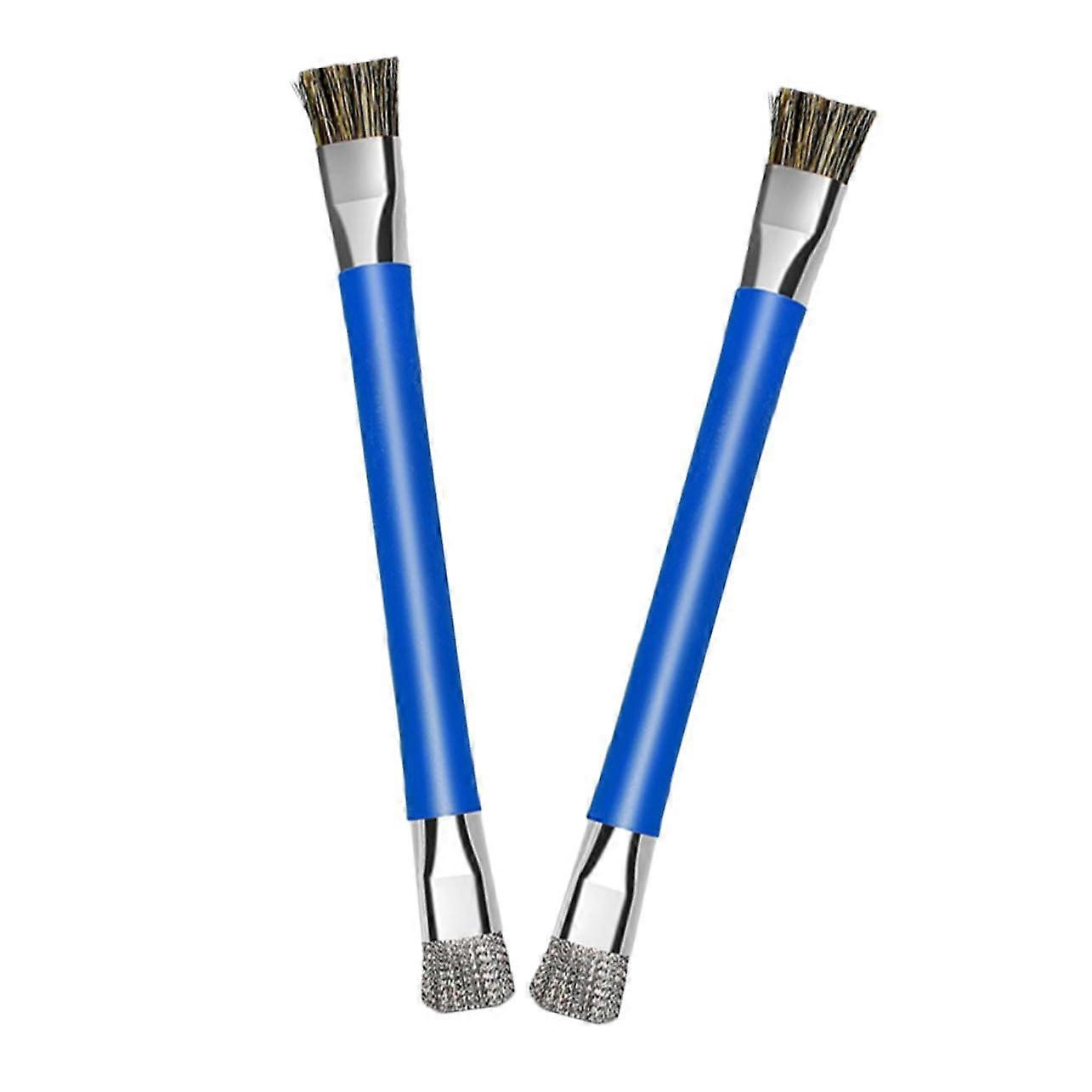 2pcs Double Head ESD Safe Cleaning Brush Anti Static for Motherboard Keyboard PCB