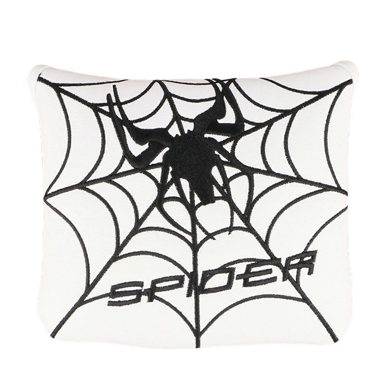 Putter Cover  Leather Magnetic Closure Fits Spider Square Mallet Golf Putters