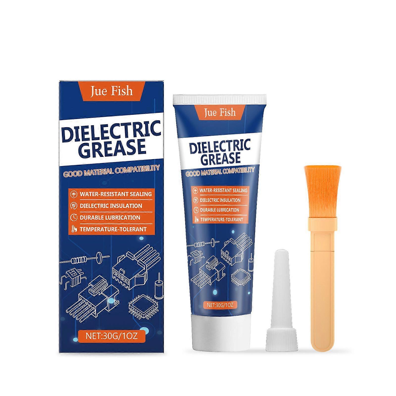 Dielectric Grease, Waterproof, Insulating, Universal Lubricant for Auto, Marine, Electrical Systems ,1 set