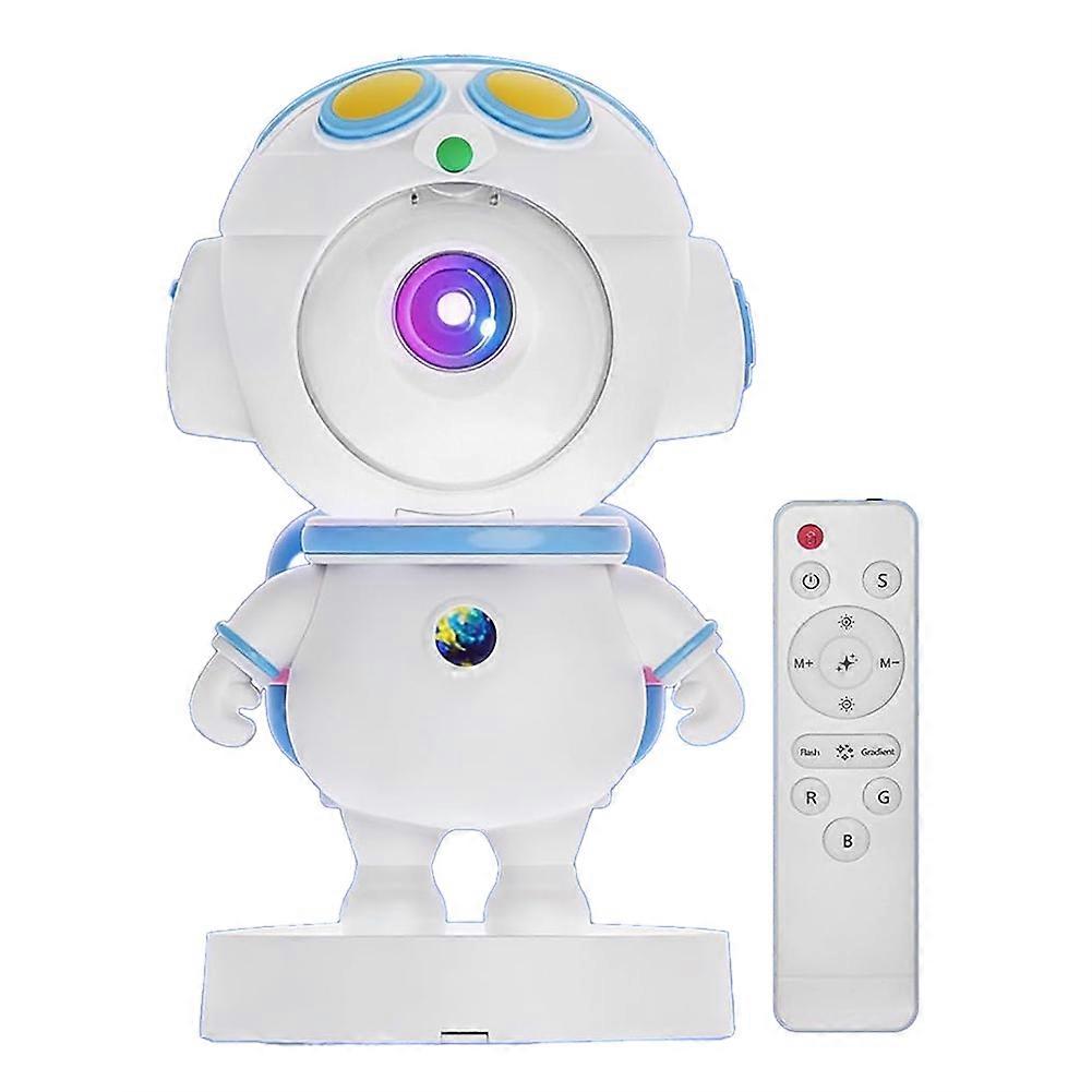 Astronaut Galaxy Star Projector Light, Adults Kids Room Decor,with Timer, Remote & APP Control, White Noise