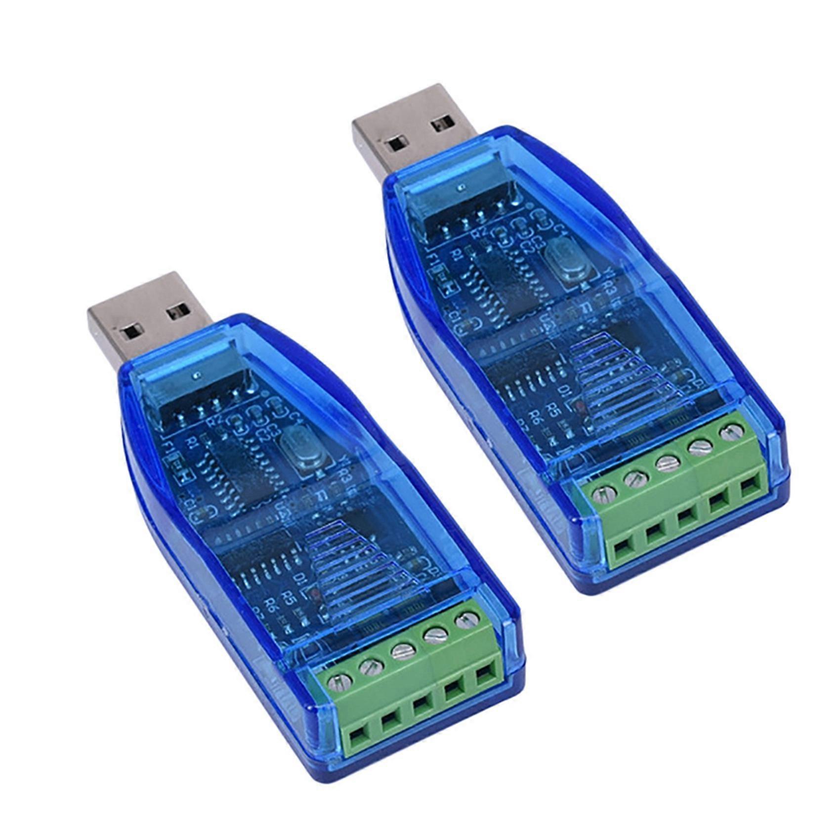 2X USB to RS485 Communication Module Bidirectional Half-Duplex Serial Line Converter
