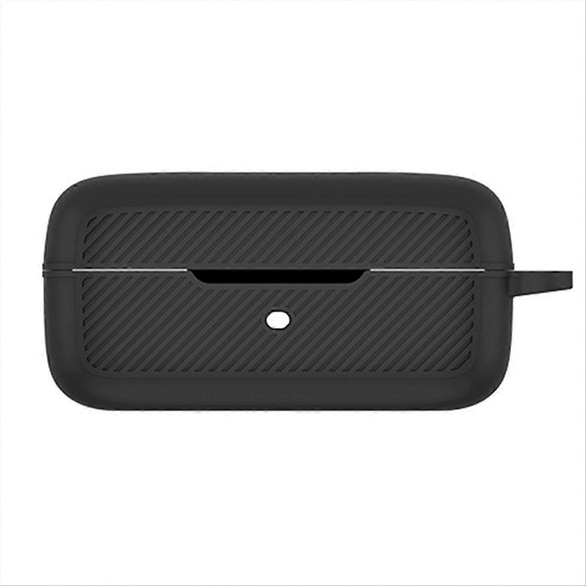 Silicone Case for Air Pro 3 Headphone Cover with Hook Black