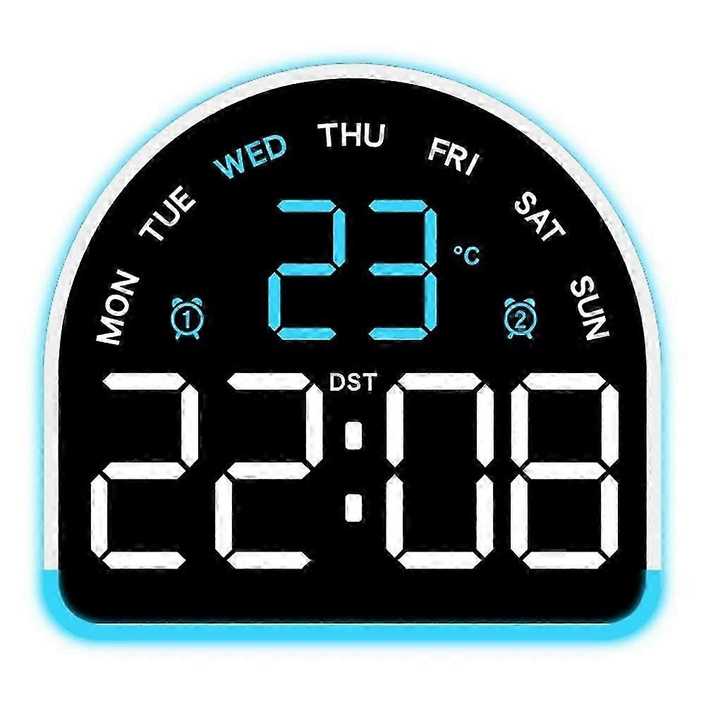 Multifunctional LED Alarm Clock Offering Adjustable Brightness and Temperature Display Switchable Home Decoration