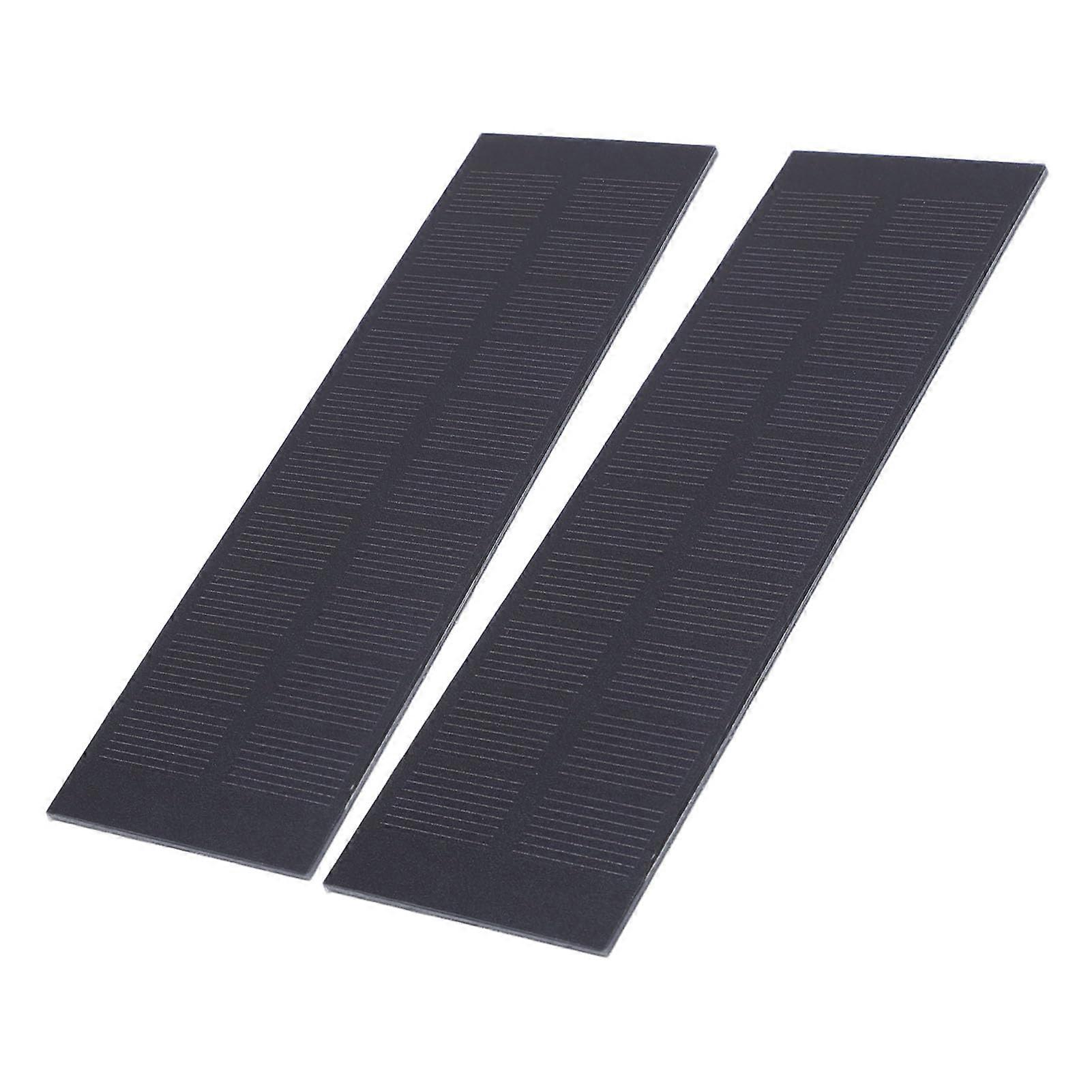 2pcs 5V 1W Monocrystalline Solar Panel  Efficiency Dual Pack for DIY Electronics and Outdoor Lighting