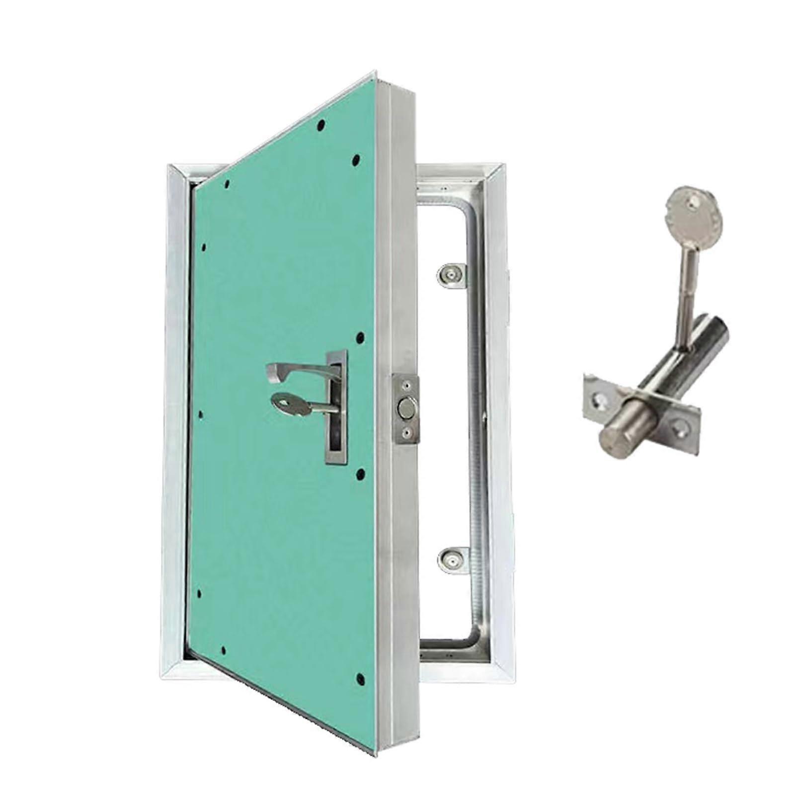 Fire Rated Waterproof Wall Access Panel 650x1500mm with Secure Lock for Gypsum Board