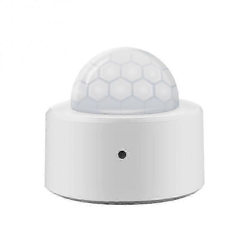tuya app mini pir motion sensor wireless infrared detector with light sensing