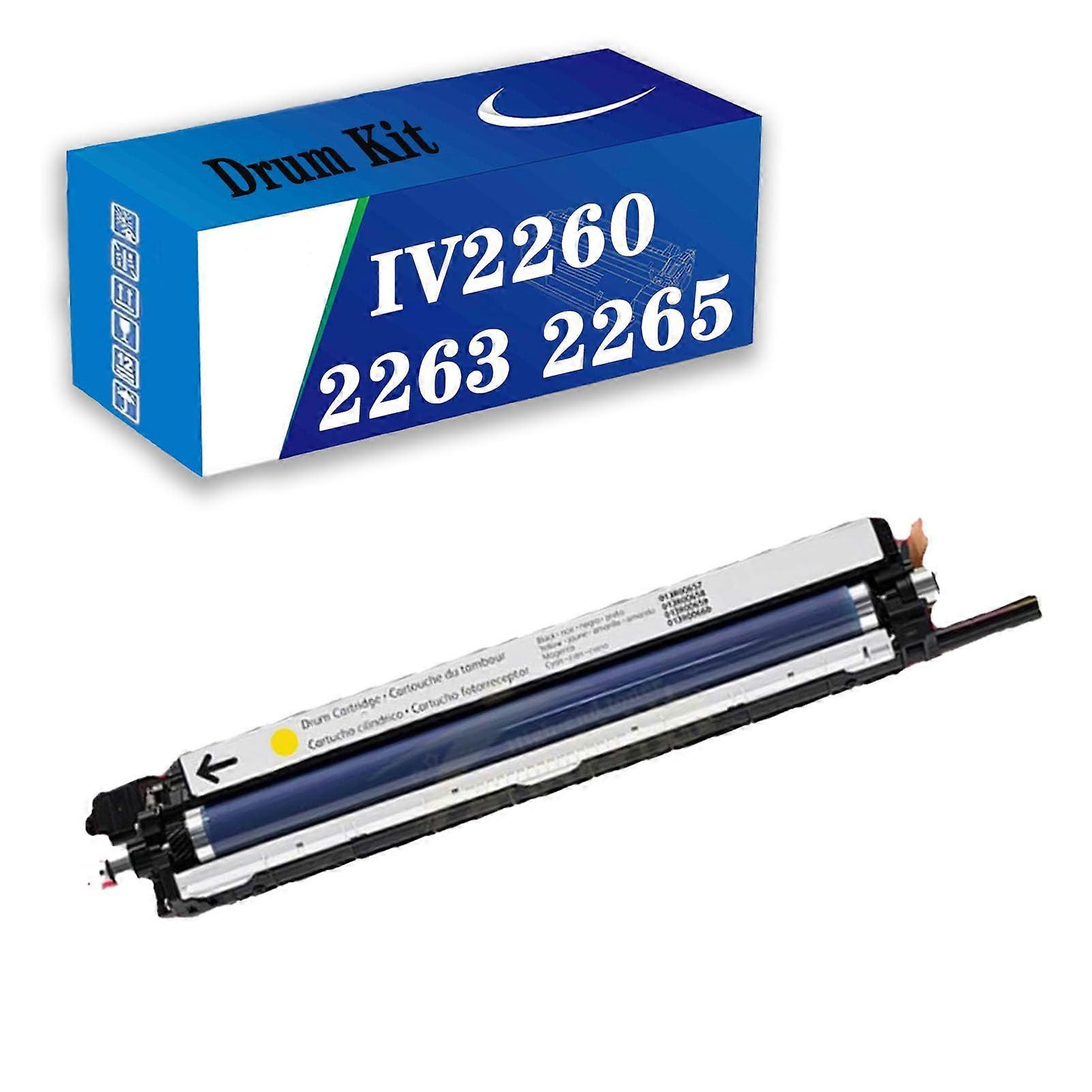Yield Yellow Drum Unit for Xerox IV2260 2263 2265 Printers, Easy Single Replacement