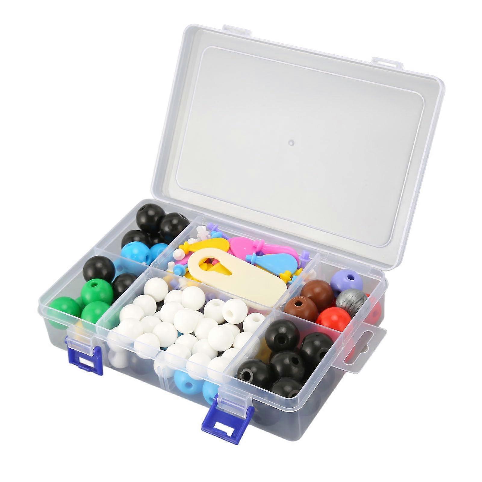 Chemistry Molecular Model Kit 78Atom ColorCoded Ball Set for Interactive Structure Learning