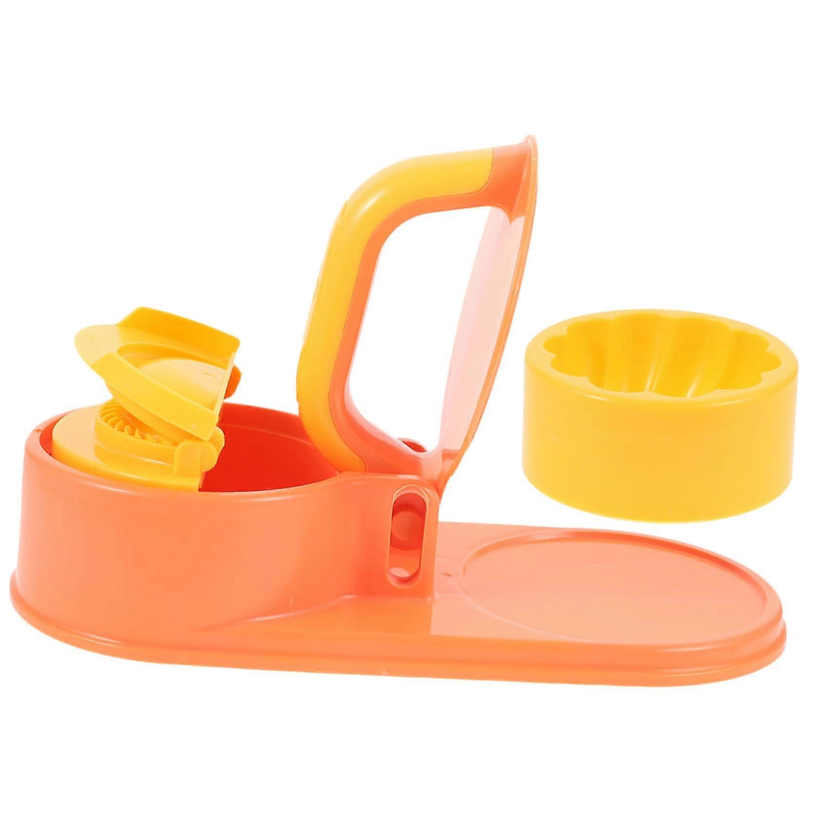 Manual Dumpling Maker with NonSlip Handle Plastic Press Mold for Quick Dumpling Making Kitchen Tool