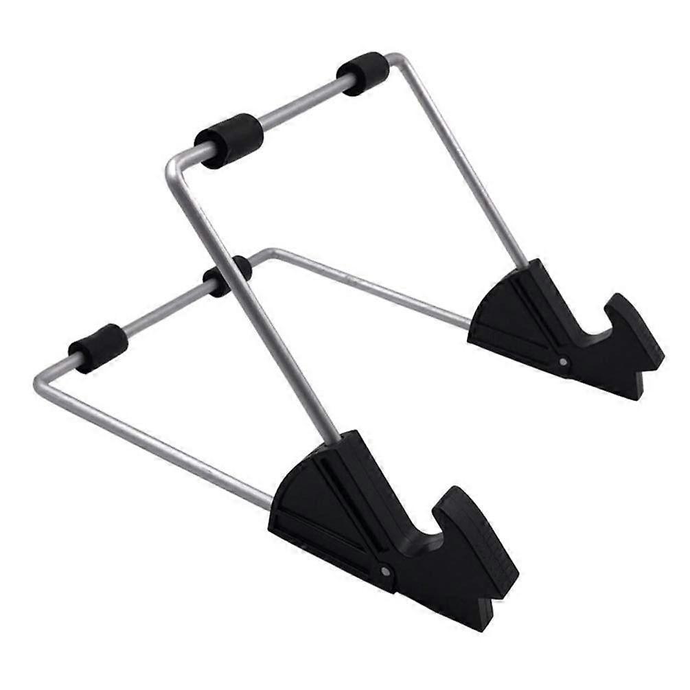 Adjustable Foldable Metal Tablet Stand Holder for Desk Vertical Horizontal Viewing