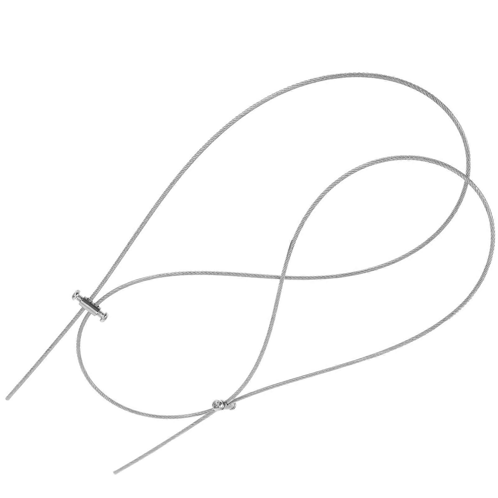 Tension Wire For Curtains Adjustable For Students With Durable Metal Material 1Set