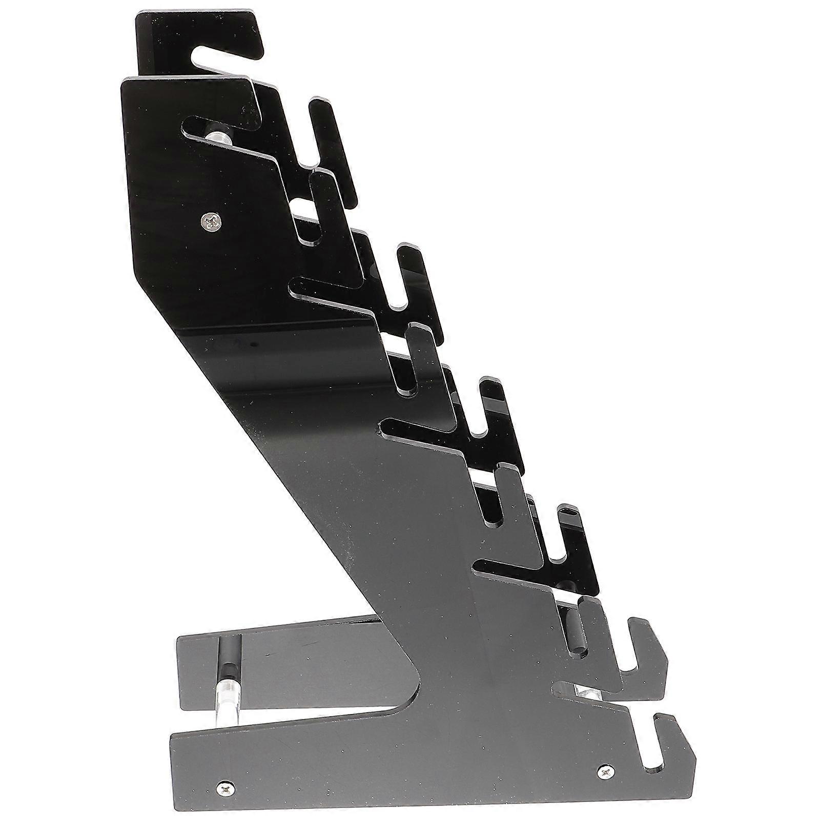 Hat Holder Baseball Cap Rack for Display 2Pcs Black Acrylic Organizer