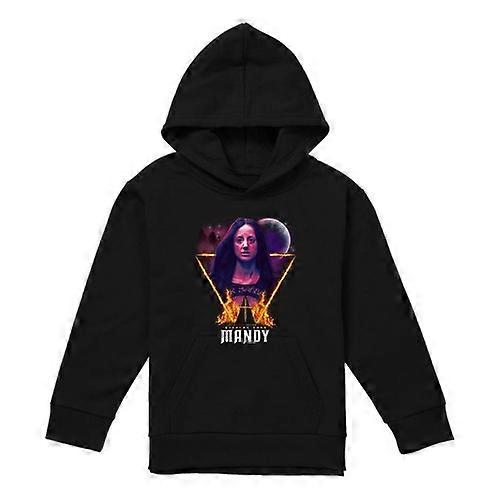 Mandy Childrens/Kids Burning Triangle Hoodie