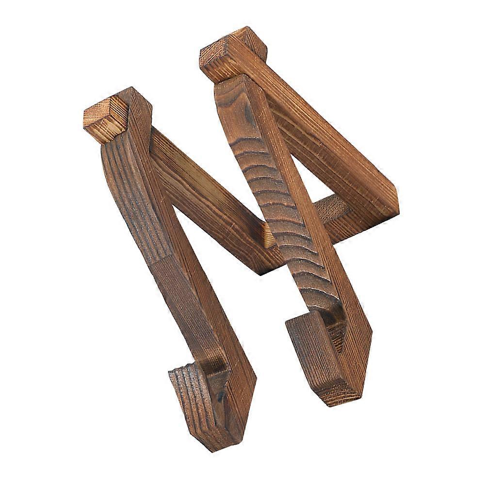 Kochbuchhalter aus Holz, 2 Stück