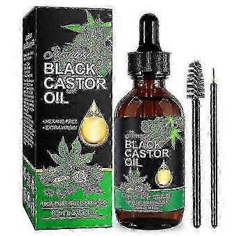 Organic Cold Pressed Jamaican Black Castor Oil for Hair Growth, 130g