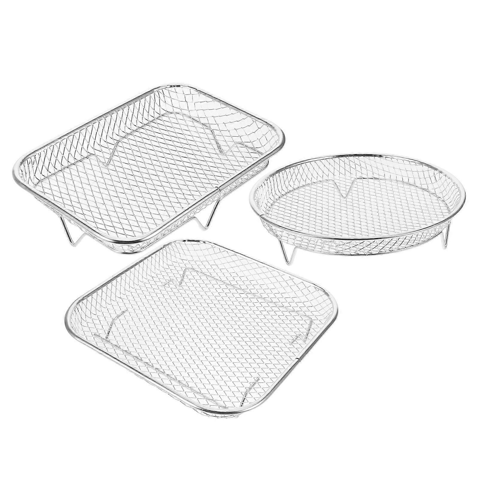 Kitchenware Stainless Steel Steaming Rack for Cooking 9Pcs Multi-Functional Set