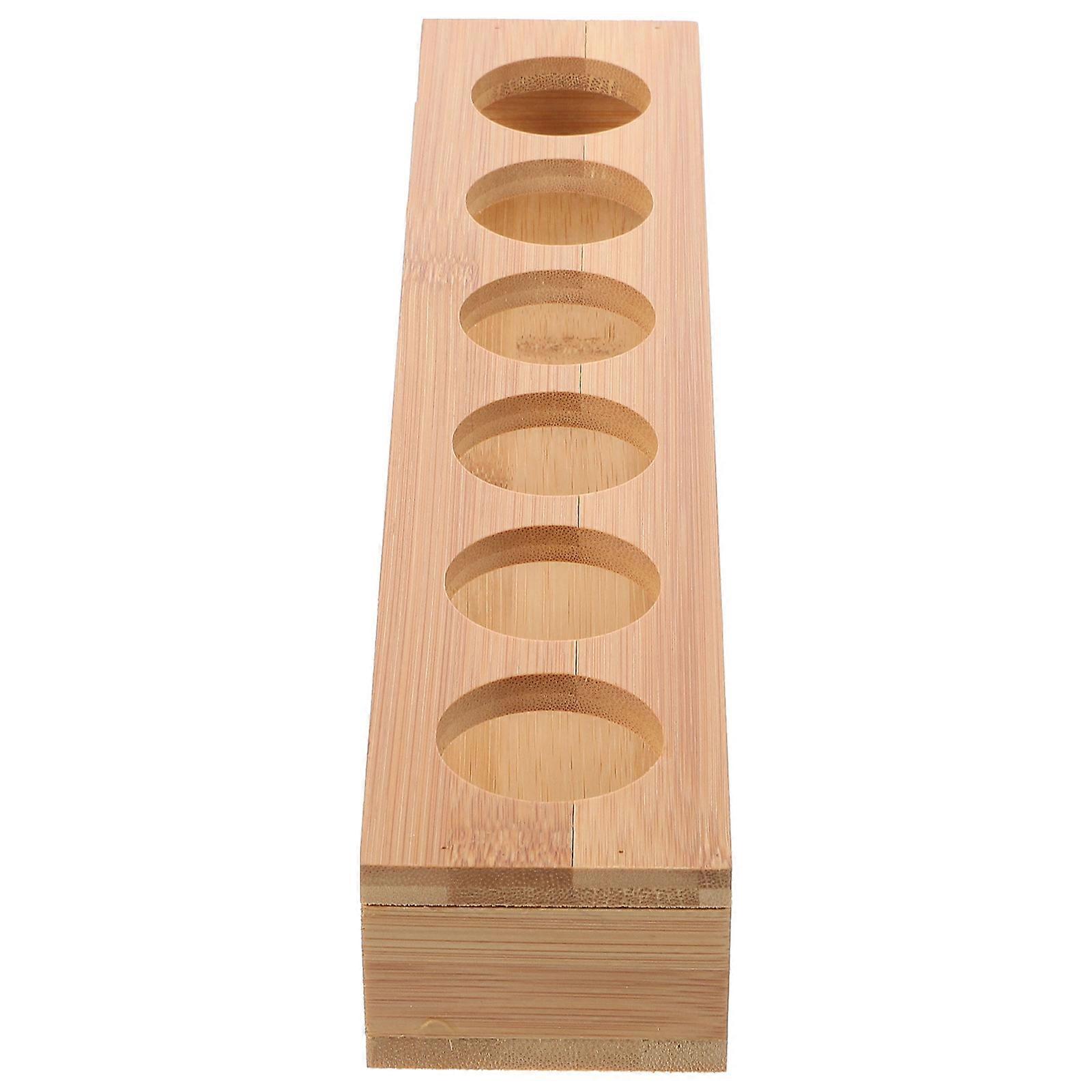 Glasses Holders Rectangular Shape Noble Style For Home Bar Decoration 1Set