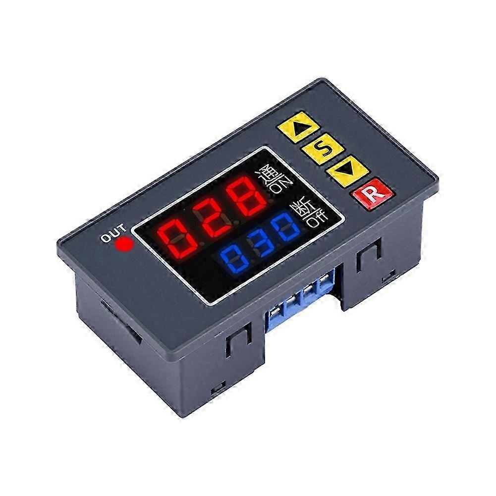 T3231 Programmable Time Controller DC 12V 240W Dual LED Display Digital Relay Time Delay Switch