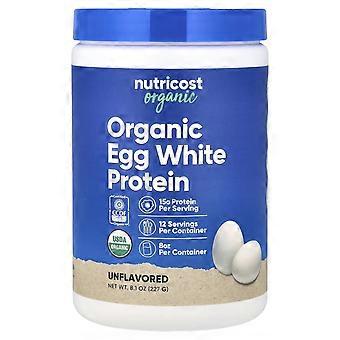 Nutricost, Proteína de Clara de Ovo Orgânica, Sem Sabor, 227 g (8,1 oz)