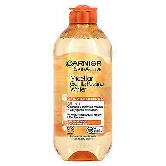 Garnier, SkinActive, Micellar Gentle Peeling Water, 13.5 fl oz (400 ml), 2-Pack