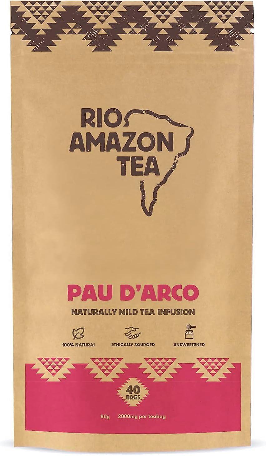 Rio Amazon, Pau d'Arco te, 40 poser