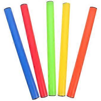 5Pcs  School Competition Relay Sticks Compact Relay Sticks Sports Use Race Sticks