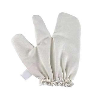 Gants Garshana Gants de massage en soie brute Massage ayurvédique