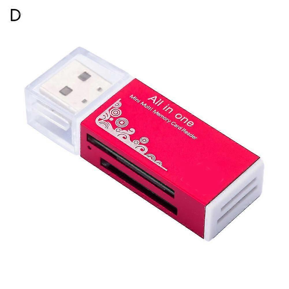 Memory Card Reader All In One Aluminium Multi Card Reader Adapter