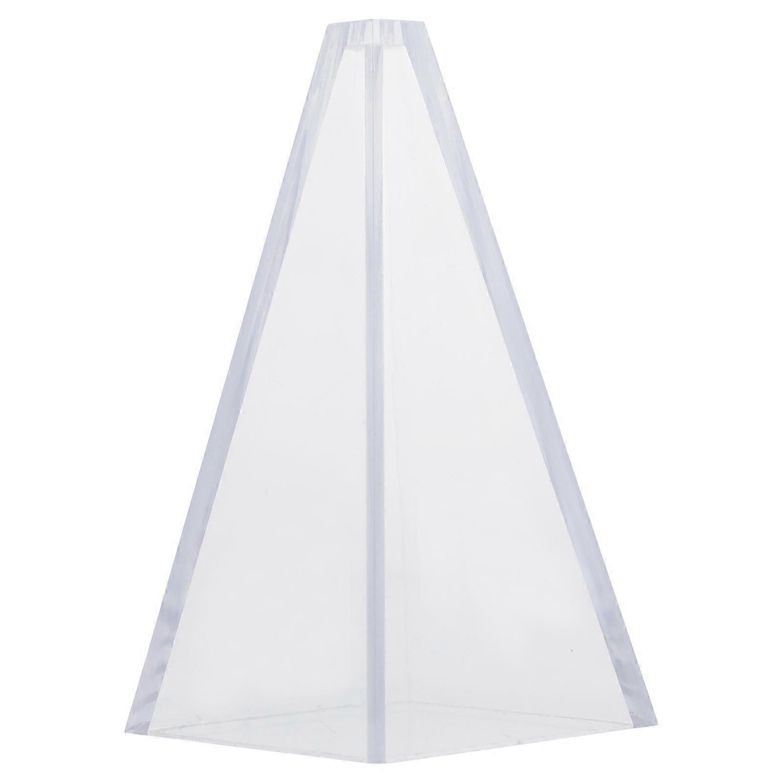 Plastic Candle Mold Solid Geometrical Function DIY 1Pcs Transparent Scented Candle 26-27