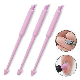 3x 3pcs Nail Art Tool Exfoliating Pen Remover