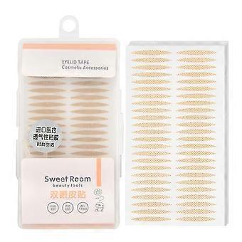 Breathable Single Side Sticky Fiber Double Eyelid Tape Paste Stickers Medical Grade Latex Free Instant Eyelid Lift Tapes Perfect for Hooded, Droopy or