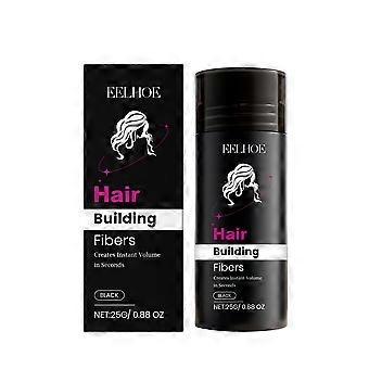 EELHOE Keratin Black Hair Powder Is A Gentle And Volumizing Hair Powder For Daily Hairstyles, Visual Appearance And Styling