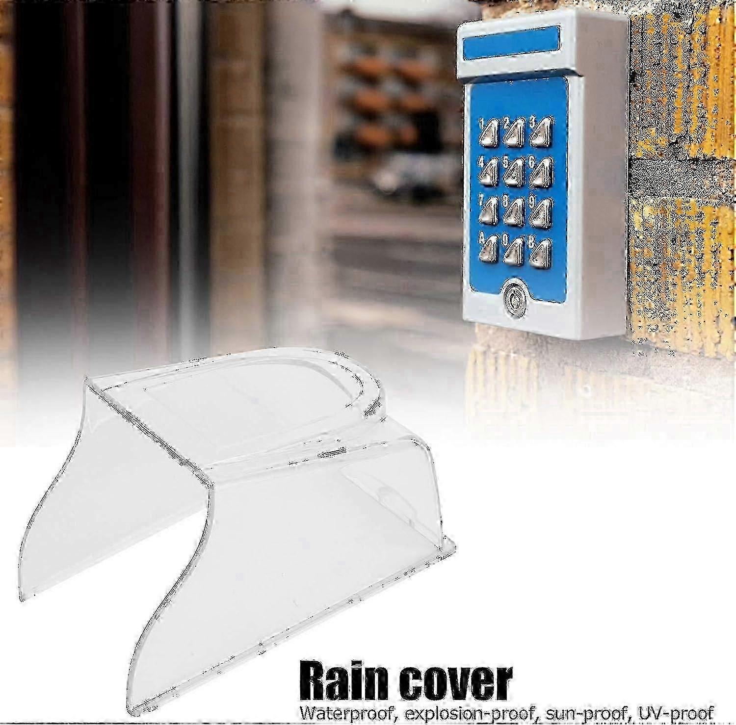 Plastic Rain Cover Compatible with Wireless Doorbell Waterproof Protector