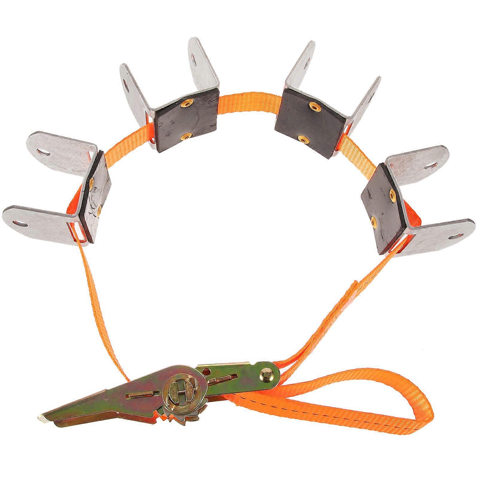 Tree Stake Support Tree Growing Fixing Tool with Reusable Strap 1Set Assorted Color
