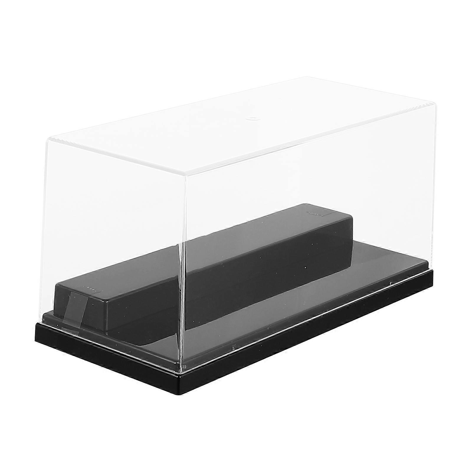 Handicraft Model Box for Storage 1Pcs Plastic Display Case with Two Layers