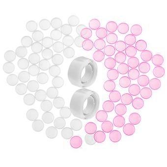 Lash Glue Holder Cup for Precise Lash Extension Application 200Pcs Assorted Color