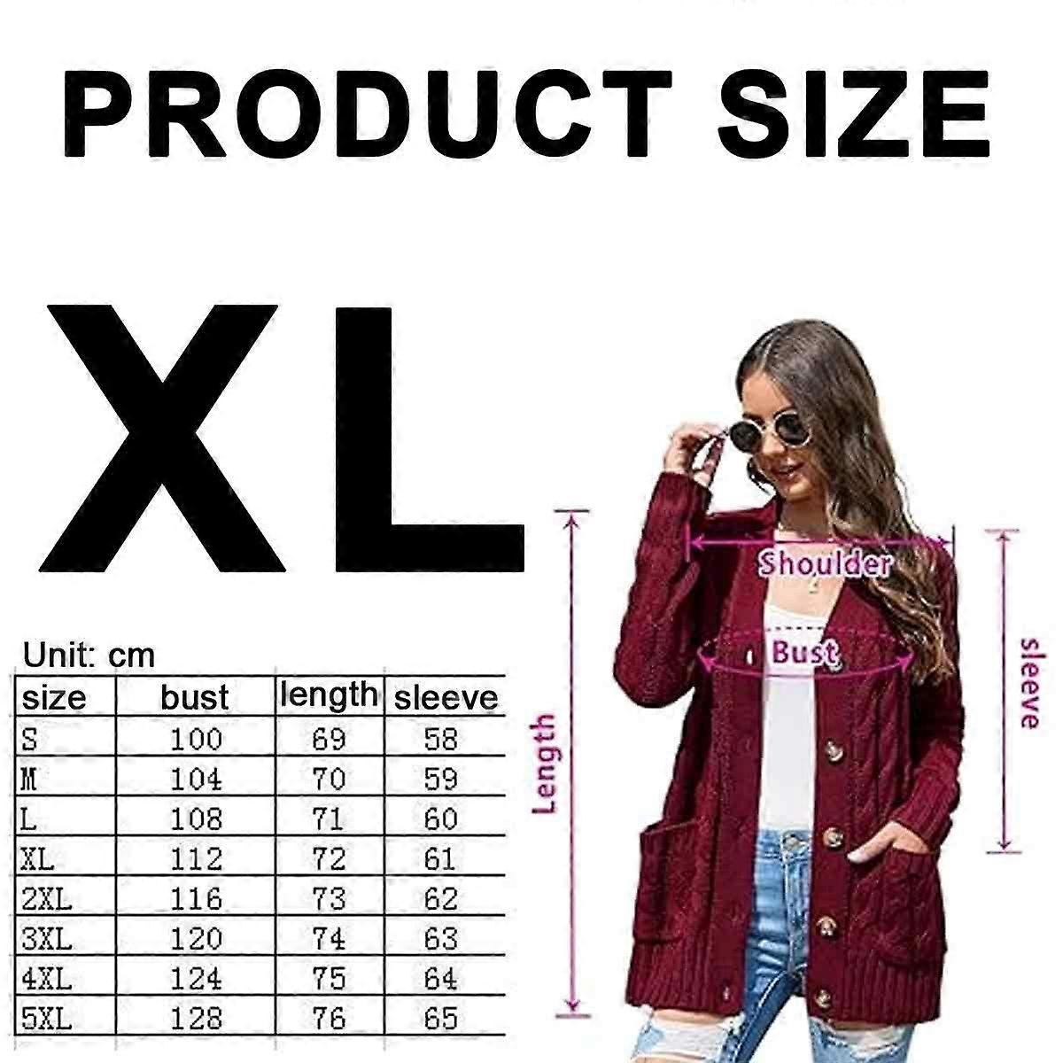Cable Knit Chunky Open-Front Duster