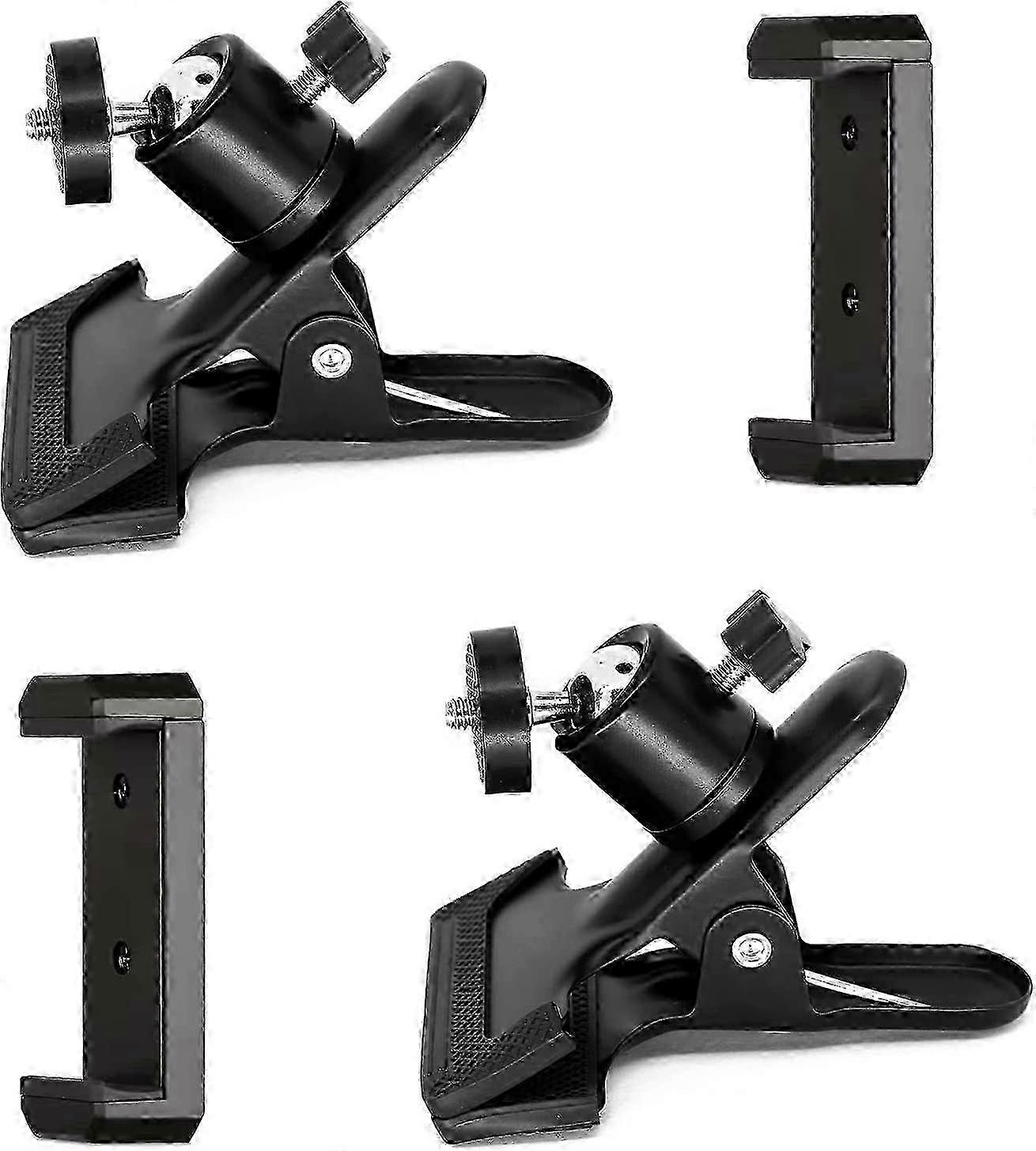 Metal Spring Clip Camera Mount with Ball Head