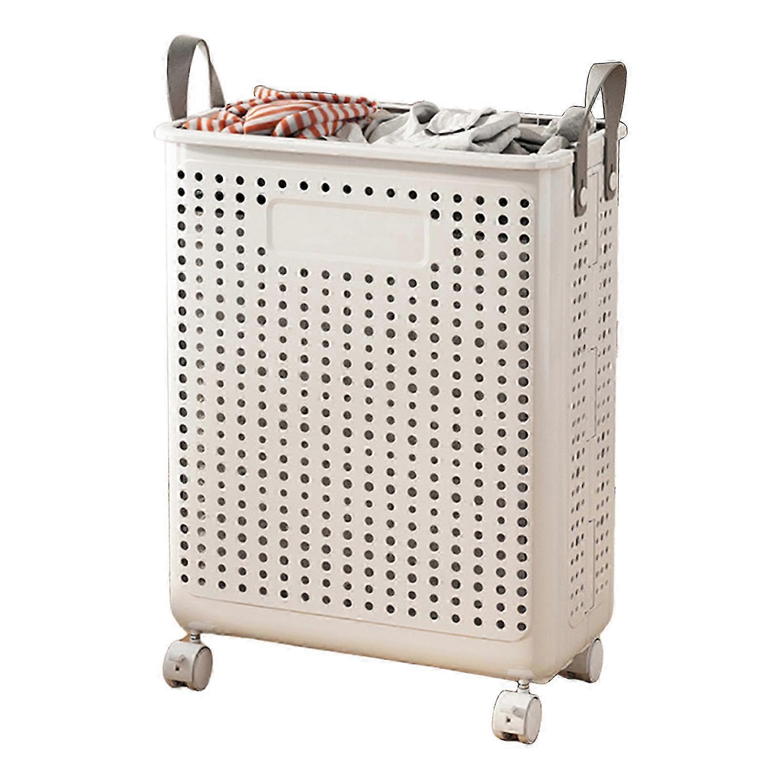 Large Capacity Slim Mesh Laundry Basket