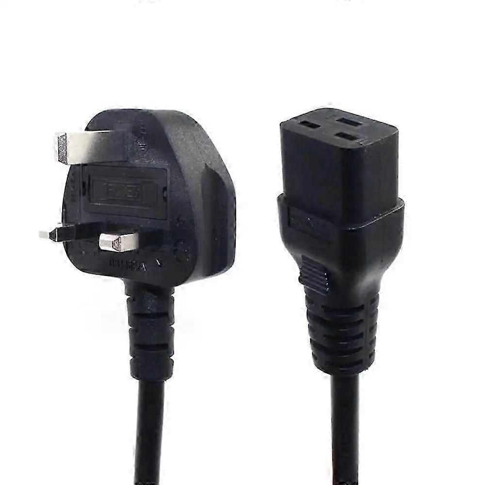 13A BS1363 to C19 Server Power Cable