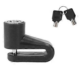 Anti-theft Disc Brake Lock or Bike Motorcycle Scooter Anti-Theft Security Lock Waterproof Portable Cycling Safety Lock with Keys